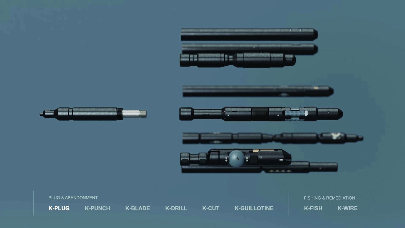 Set of downhole camera tool assemblies